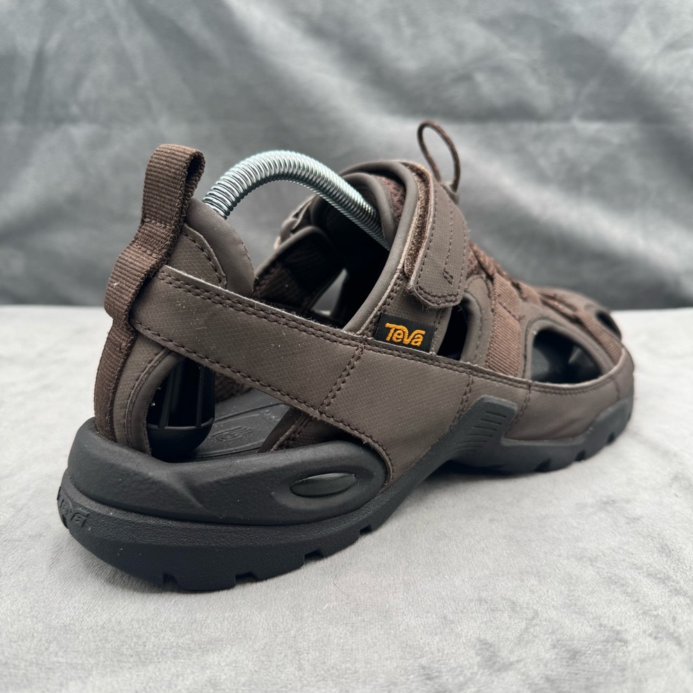 Teva Forebay 2 Men’s 10 Brown Water Sandals Fishing Hiking Outdoor Trail Shoes - Picture 2 of 11